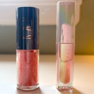 KAB Tinted Lip Oil & Huda Beauty Silk Balm